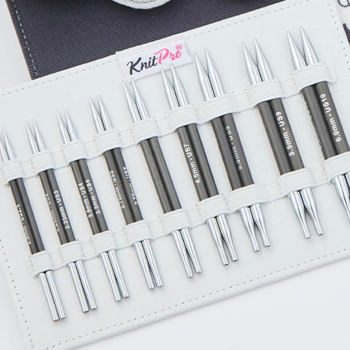 KnitPro Karbonz Interchangeable Sets - Deluxe Set - Special 4" - Extra Image