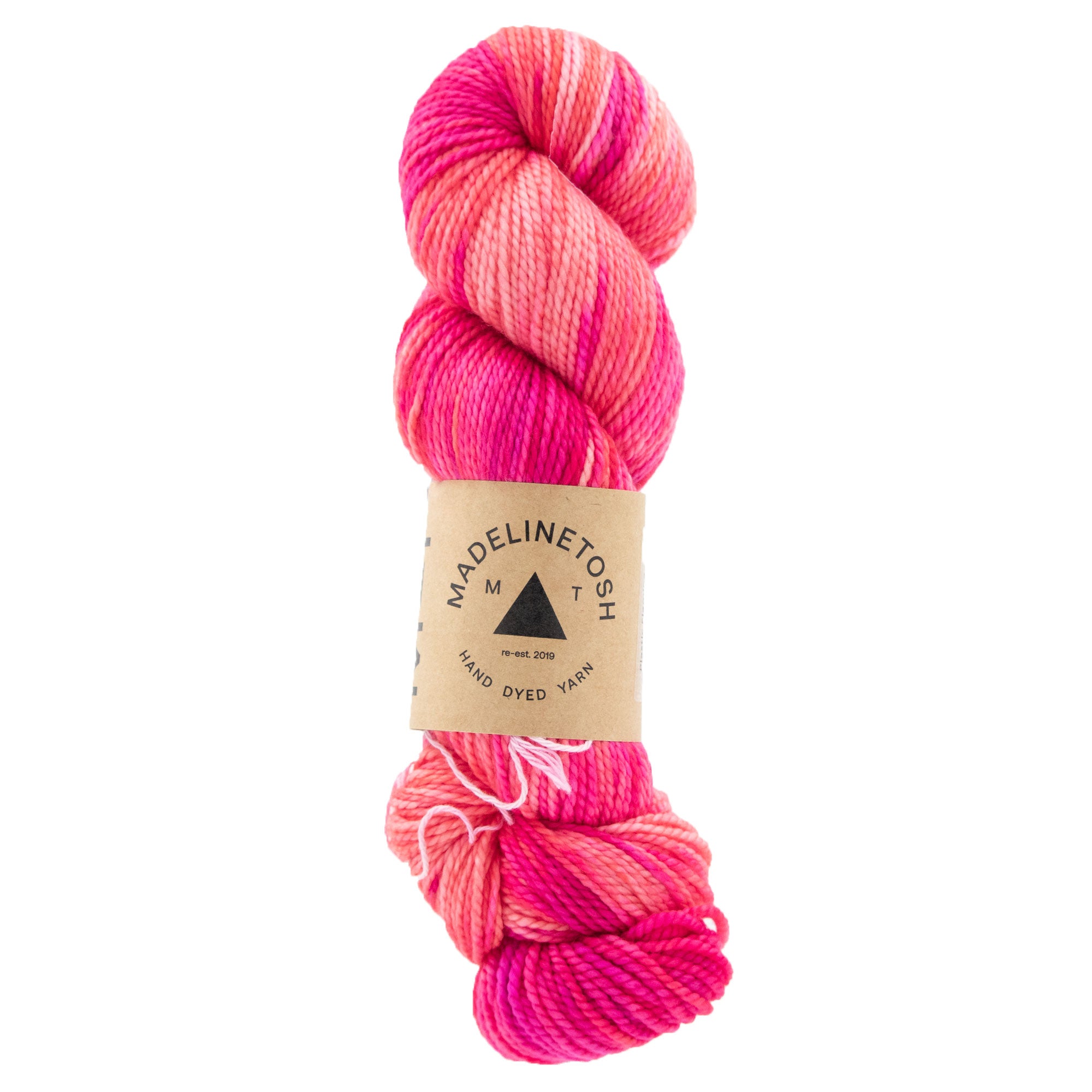 Madelinetosh Farm Twist Yarn - Plastic Flamingo - Zoom Image
