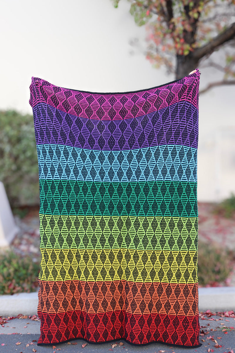 Cascade Diamonds Are A Knitter's Best Friend Blanket Kit - Extra Image
