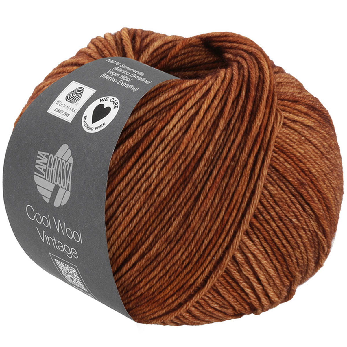 Lana Grossa Cool Wool Vintage Yarn - 7383 Fawn - Extra Image
