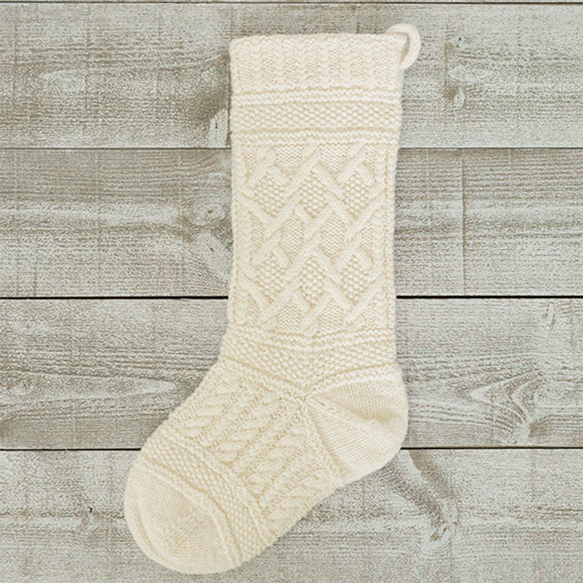 Appalachian Baby Design Cabin Christmas Stocking Kits - Aran Christmas Stocking Kit - Extra Image
