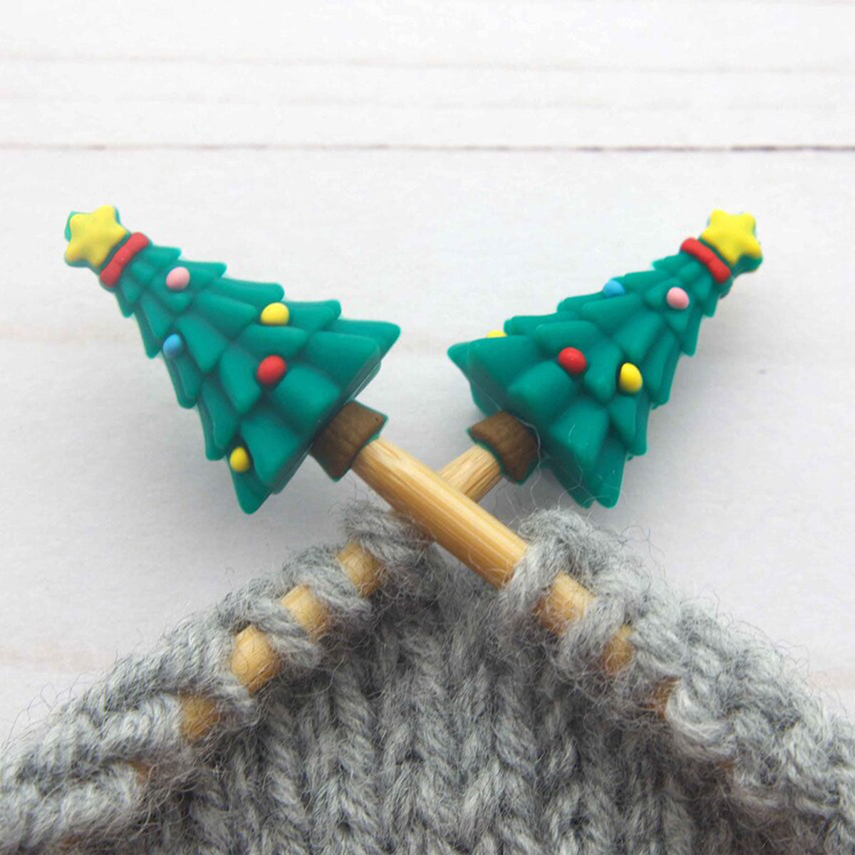 Fox & Pine Stitches Stitch Stoppers/  Point Protector - Christmas Tree - Extra Image
