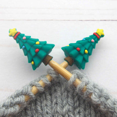 Fox & Pine Stitches Stitch Stoppers/  Point Protector - Christmas Tree - Zoom Image