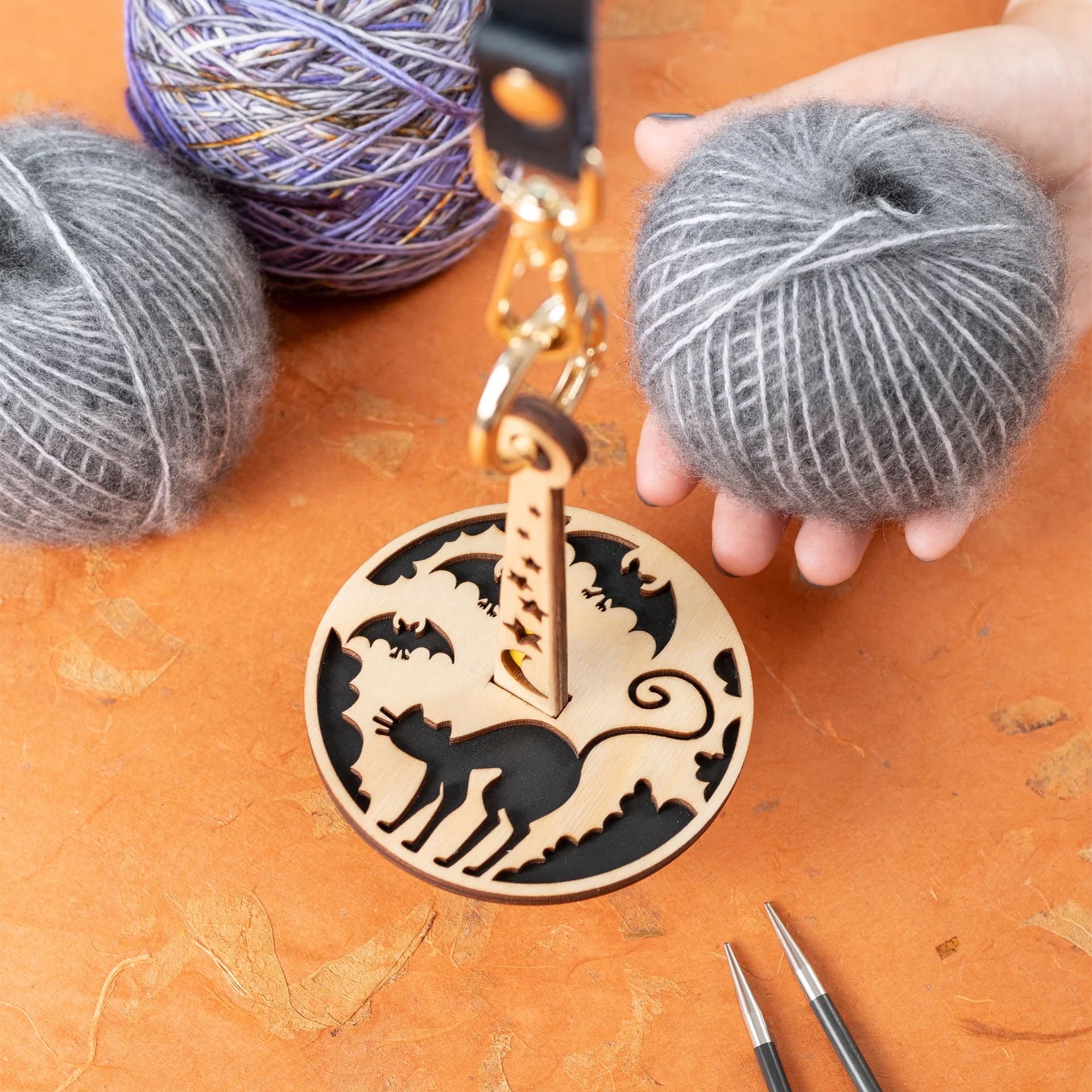 Lemonwood Yarn Box & Mini Minder - Something Familiar - Zoom Image
