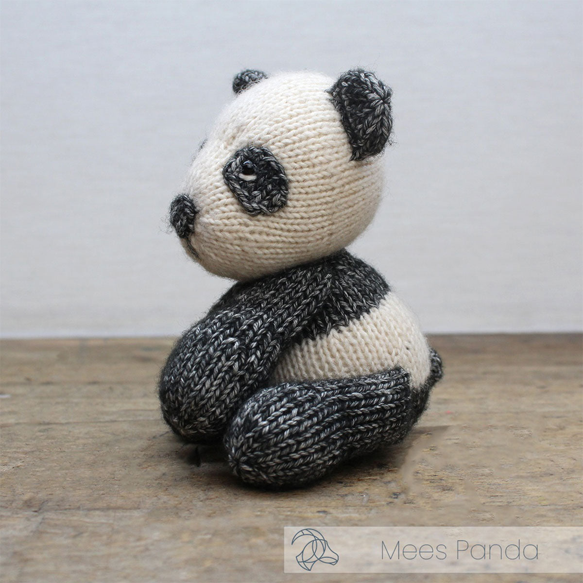 Hardicraft Plush Toys - Mees Panda (Knit) - Extra Image