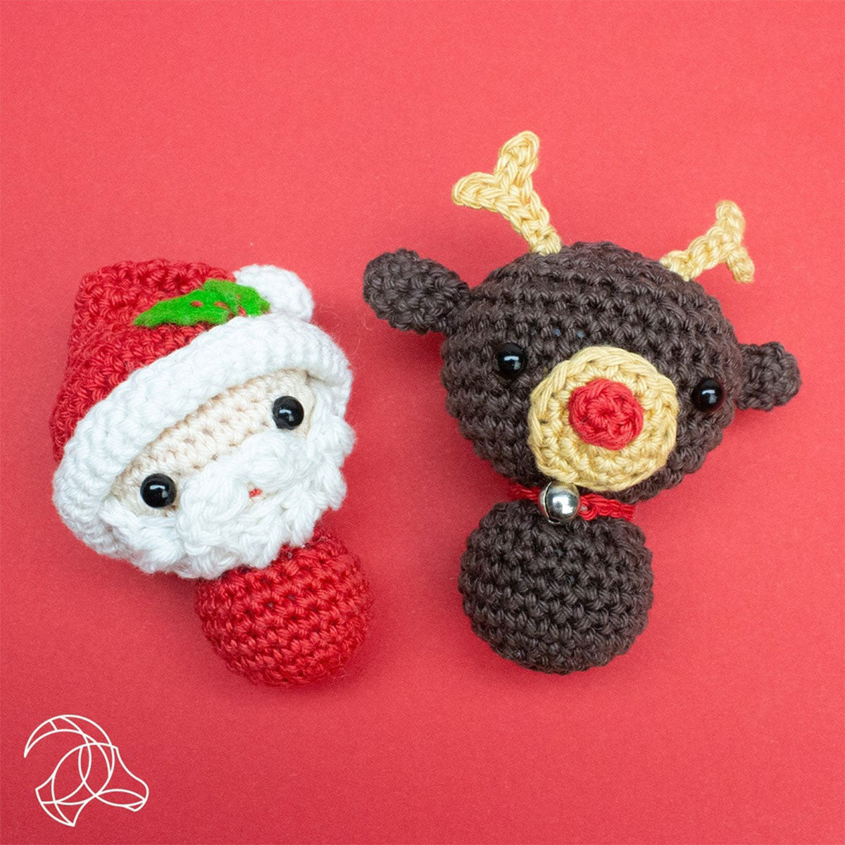 Hardicraft Plush Toys - Mini Reindeer (Crochet) - Extra Image