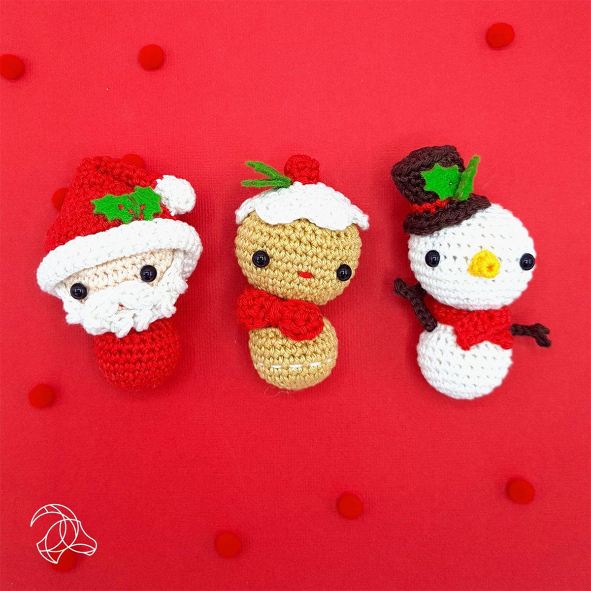 Hardicraft Plush Toys - Mini Santa Claus (Crochet) - Extra Image