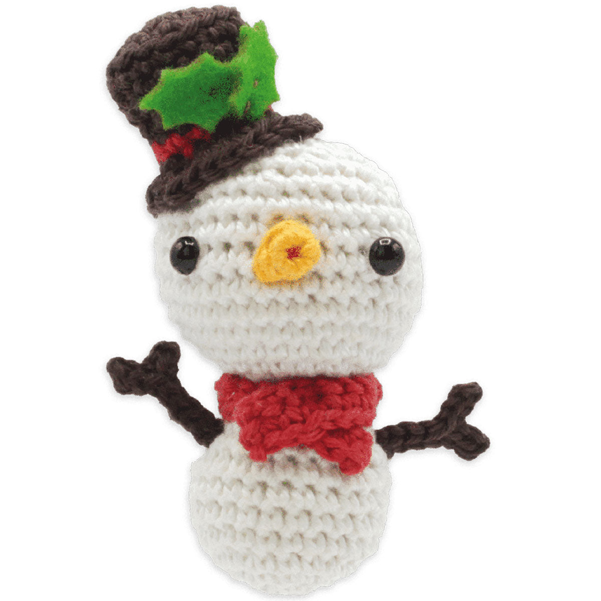 Hardicraft Plush Toys - Mini Snowman (Crochet) - Extra Image
