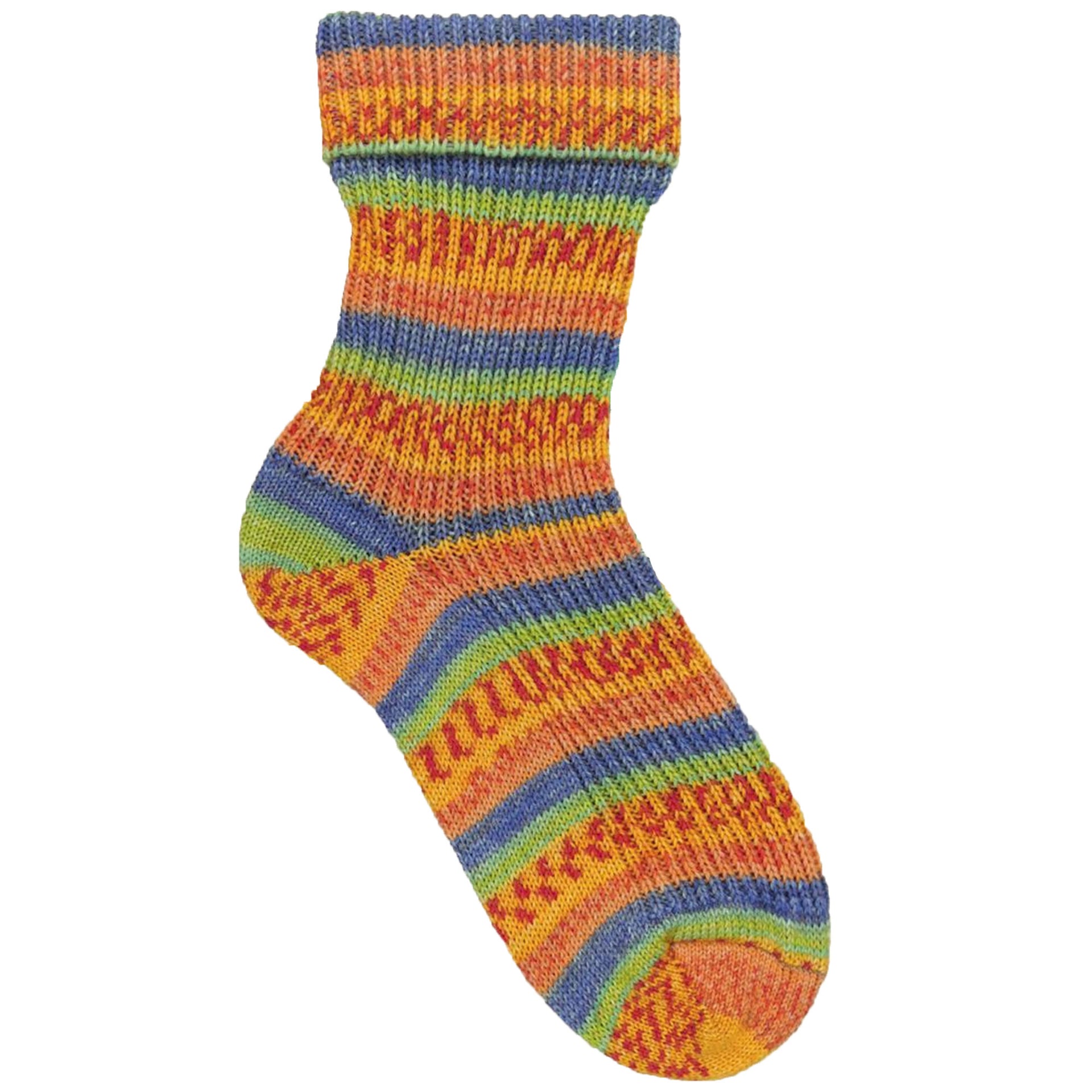 Opal Regenwald: 20th Anniversary Edition Yarn - 2671 Johnny Der Luftschiffkapitän - Zoom Image
