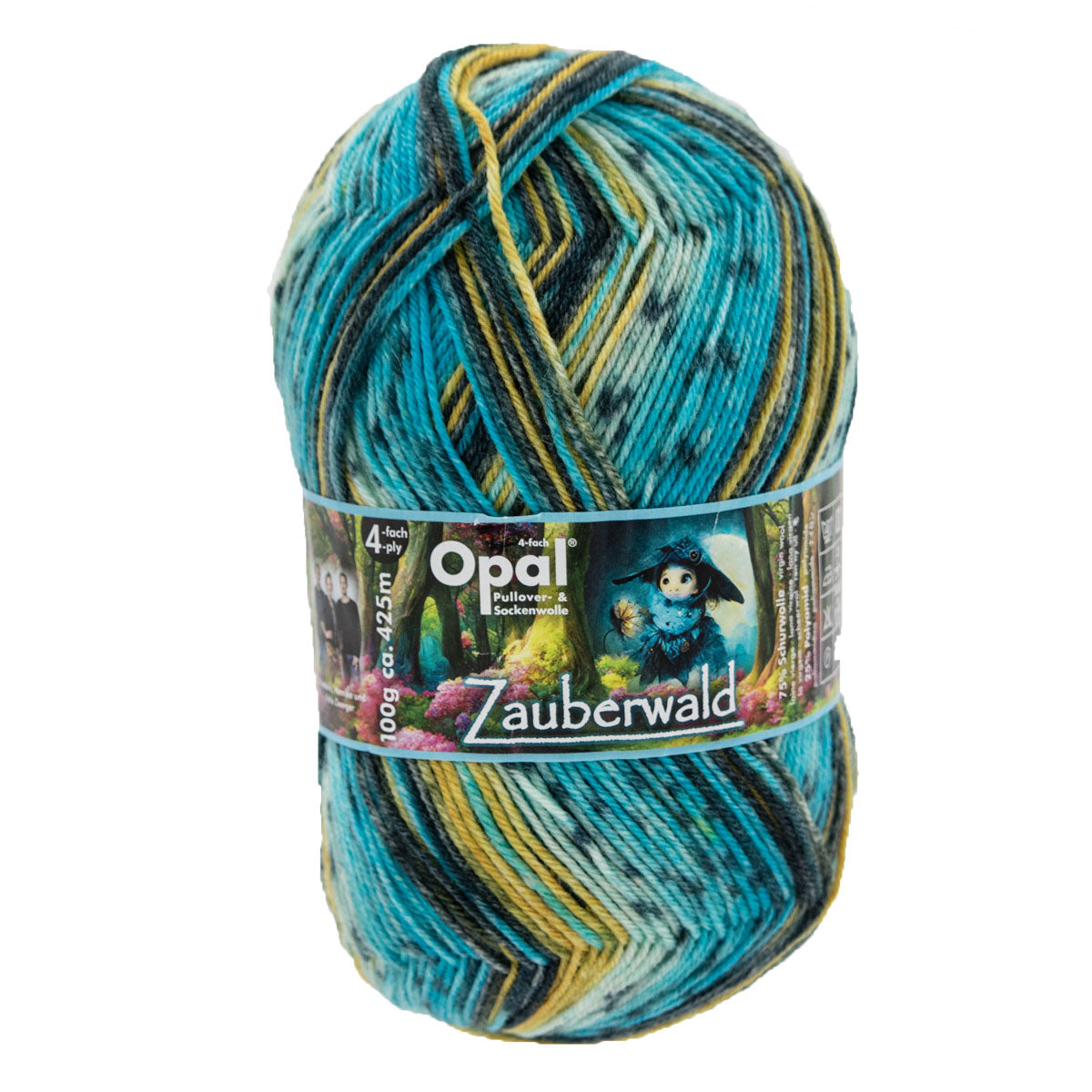 Opal Zauberwald Yarn - 11445 - Extra Image

