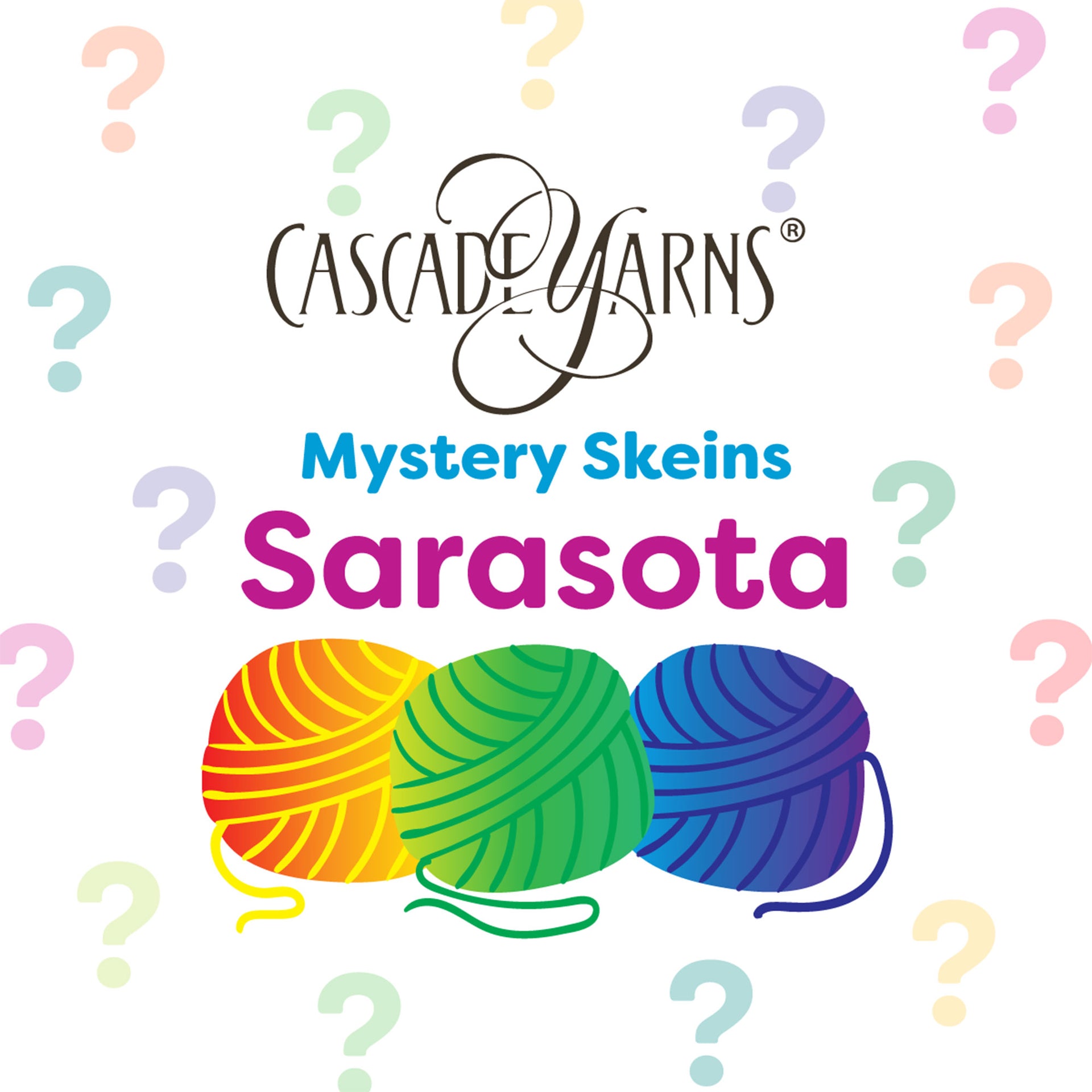 Cascade Yarns Sarasota One of a Kind Yarn - Mystery Skein - Zoom Image
