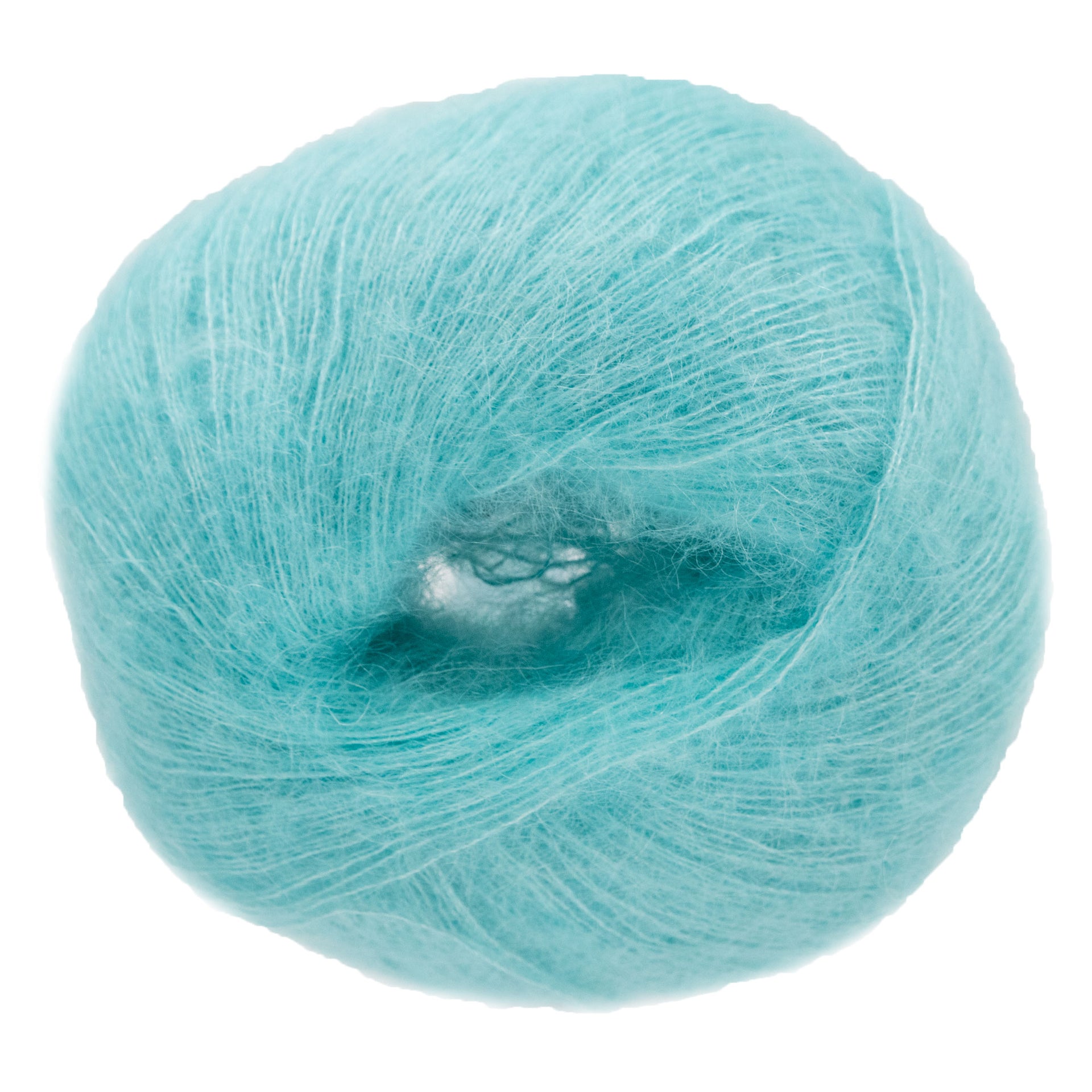 Sandnes Garn  Tynn Silk Mohair Yarn - 7213 Blue Turquoise - Zoom Image
