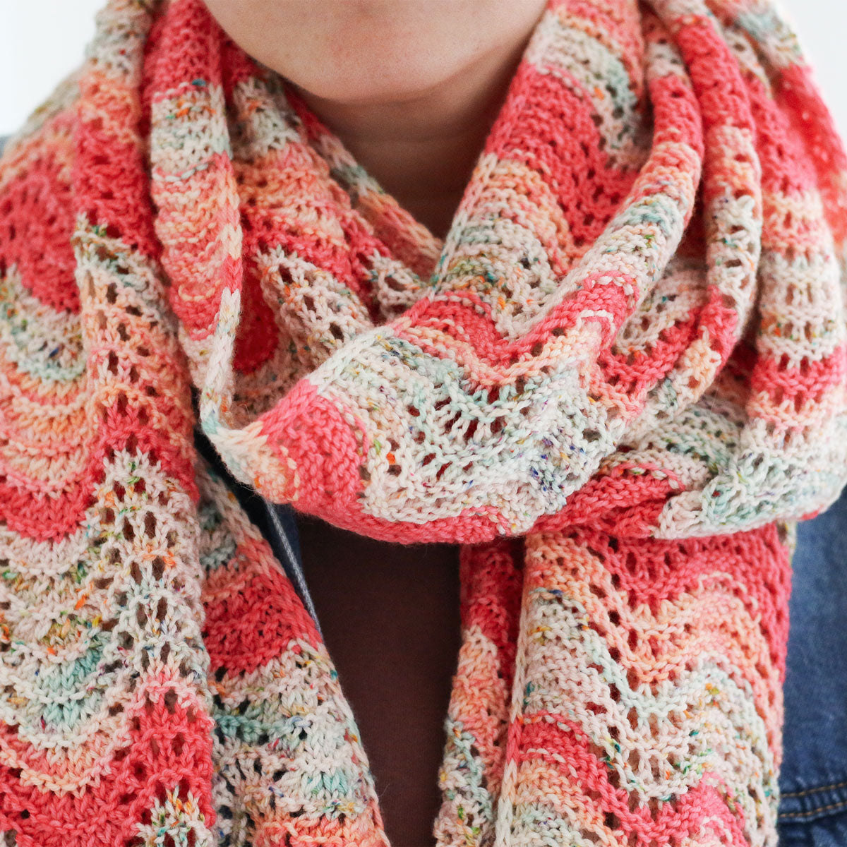 Madelinetosh Defying Gravity Shawl Kit Kits - Glinda - Extra Image
