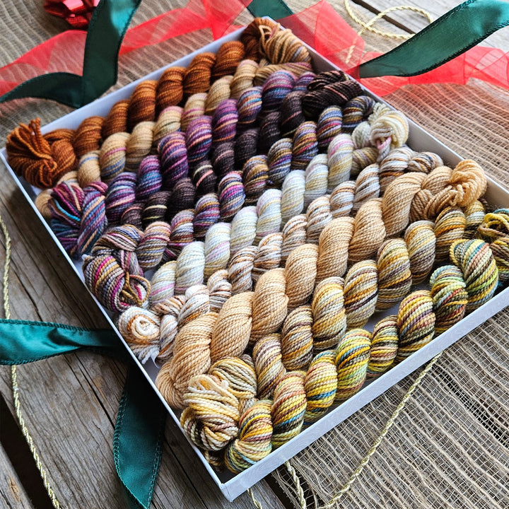 Koigu Pencil Box Yarn - Chestnuts Roasting - Zoom Image