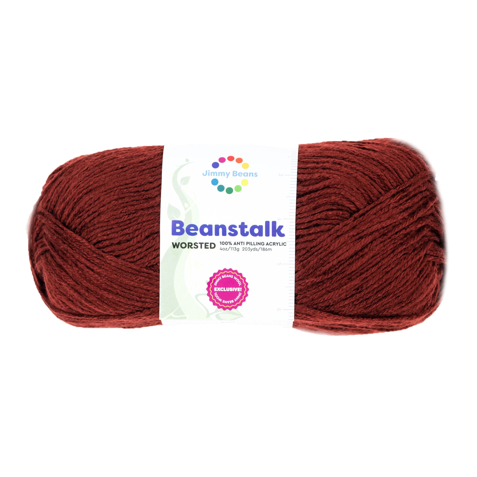 Jimmy Beans Wool Beanstalk Worsted Yarn - 009 Raisin the Bar - Zoom Image