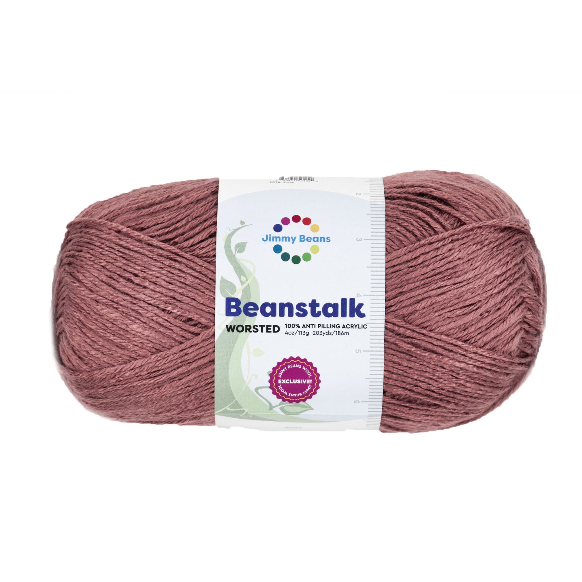 Jimmy Beans Wool Beanstalk Worsted Yarn - 010 Everyday Mauve - Zoom Image

