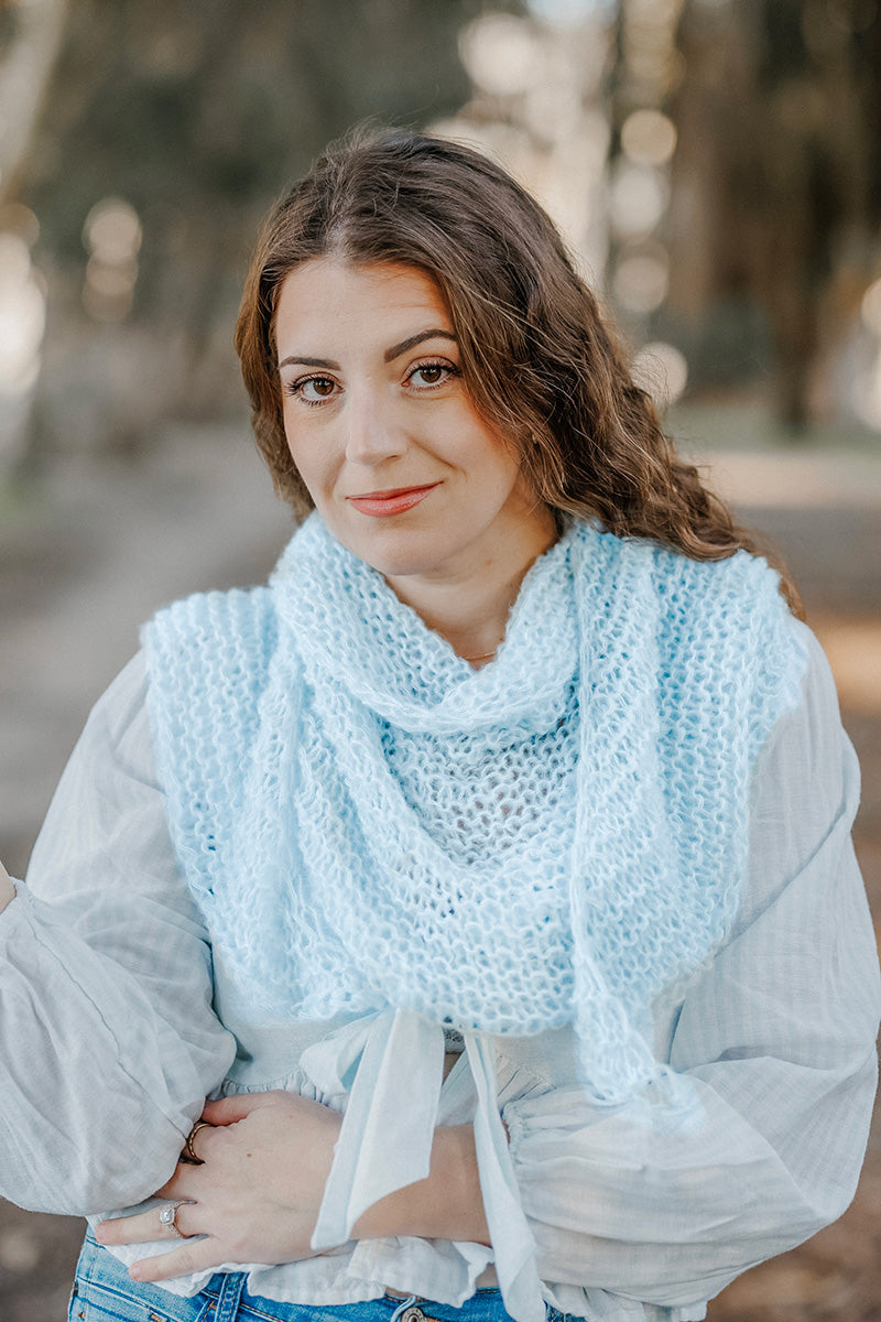 Yarn Citizen Trinity Triangular Shawl Kit - Extra Image