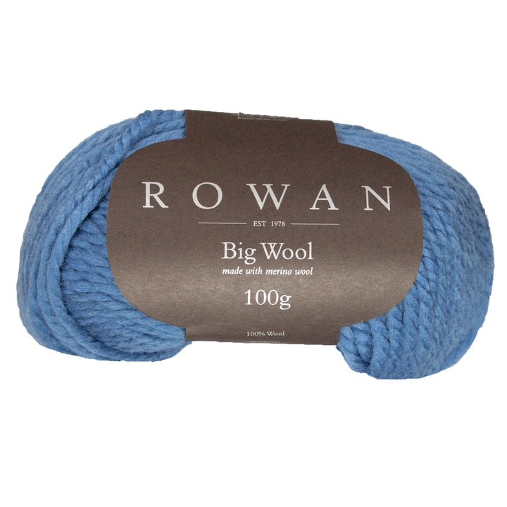 Rowan Big Wool Yarn - 52 Steel Blue - Zoom Image