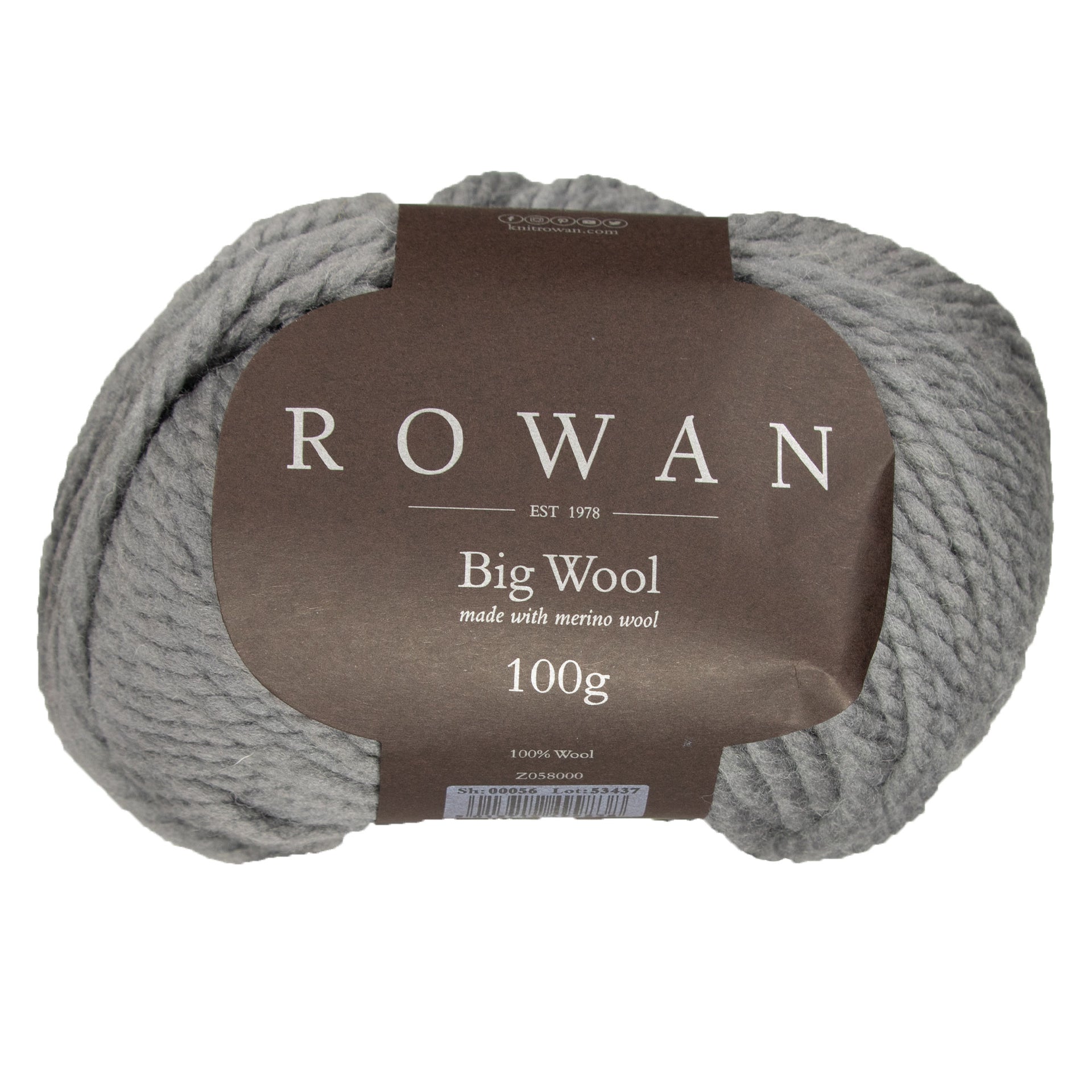 Rowan Big Wool Yarn - 56 Glum - Zoom Image
