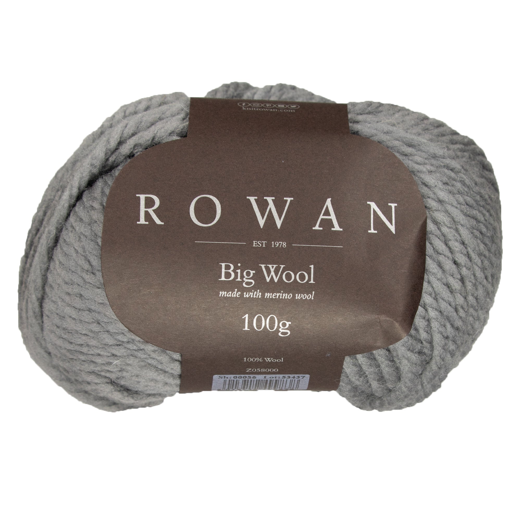 Rowan Big Wool Yarn - 56 Glum - Zoom Image