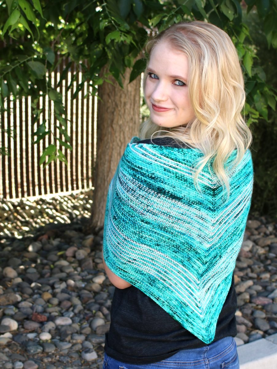Brittany's Torrent Shawl - Main Image 2