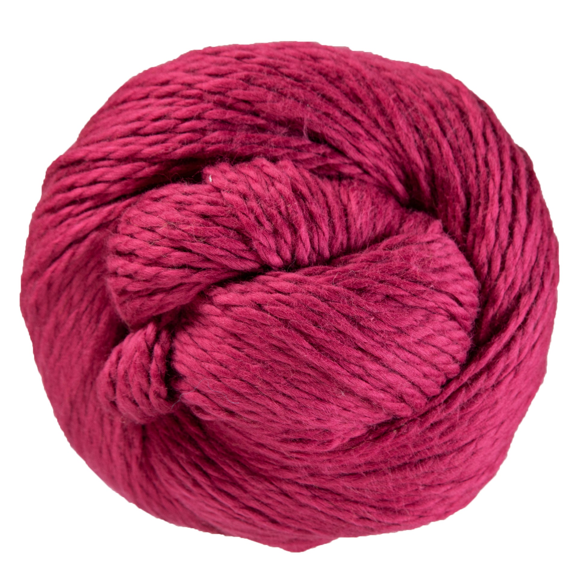 Blue Sky Fibers Organic Cotton Yarn - 637 - Raspberry - Zoom Image
