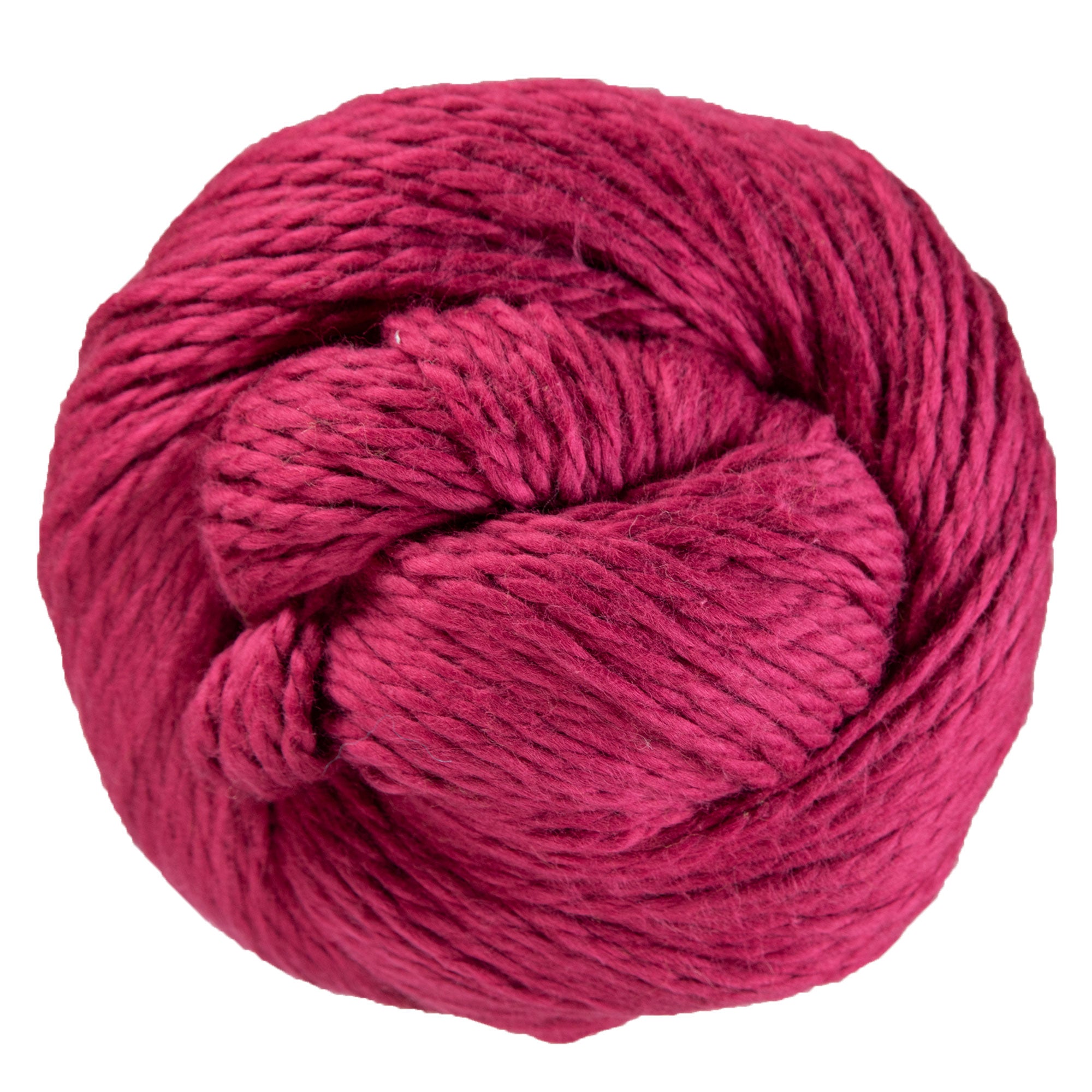 Blue Sky Fibers Organic Cotton Yarn - 637 - Raspberry - Zoom Image