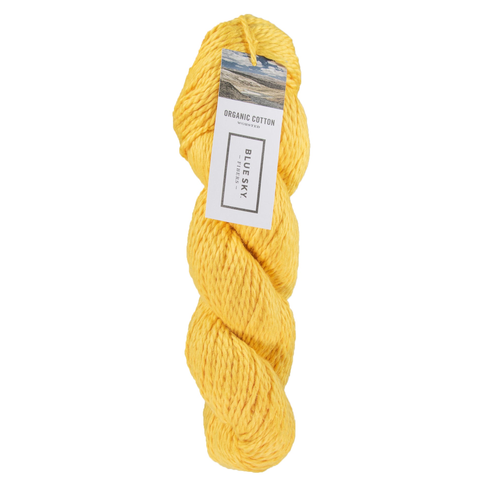 Blue Sky Fibers Organic Cotton Yarn - 638 - Dandelion - Zoom Image
