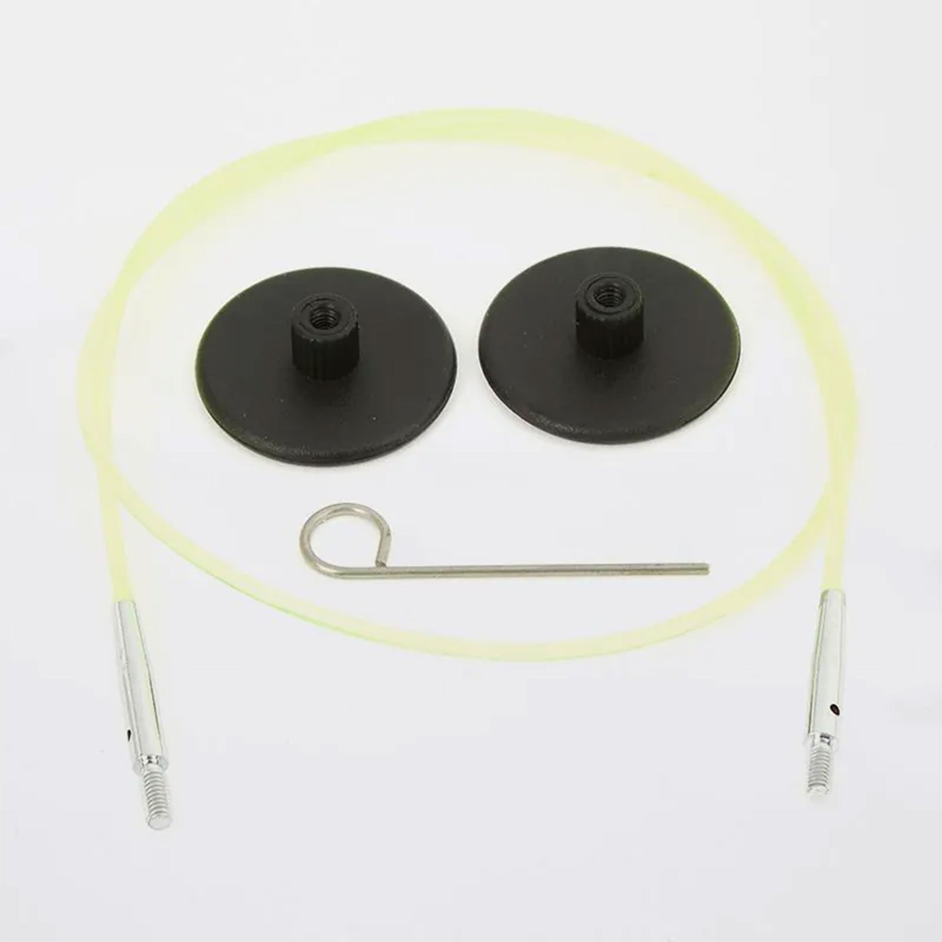 KnitPro Knitter's Pride Cords - 14'' Neon Green (to make a 24'' IC needle)
