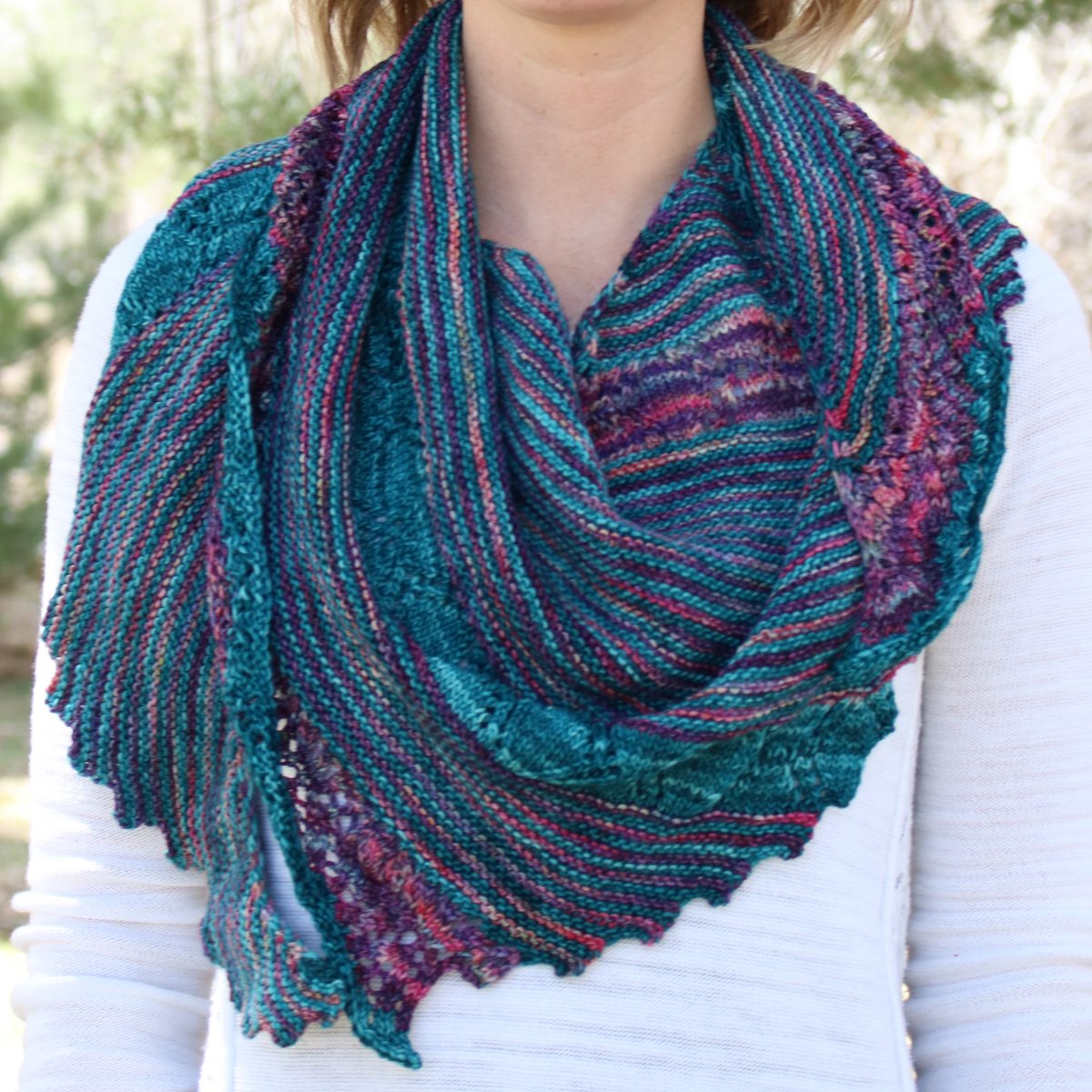 Malabrigo's Bleeker Shawl - Main Image 5
