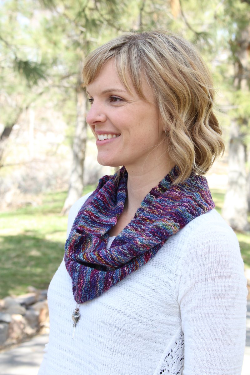 Malabrigo's Carmine Cowl - Main Image 2