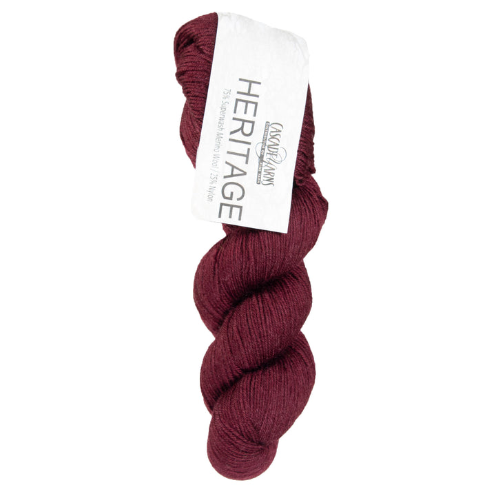 Cascade Yarns Heritage Yarn - 5606 Burgundy - Zoom Image