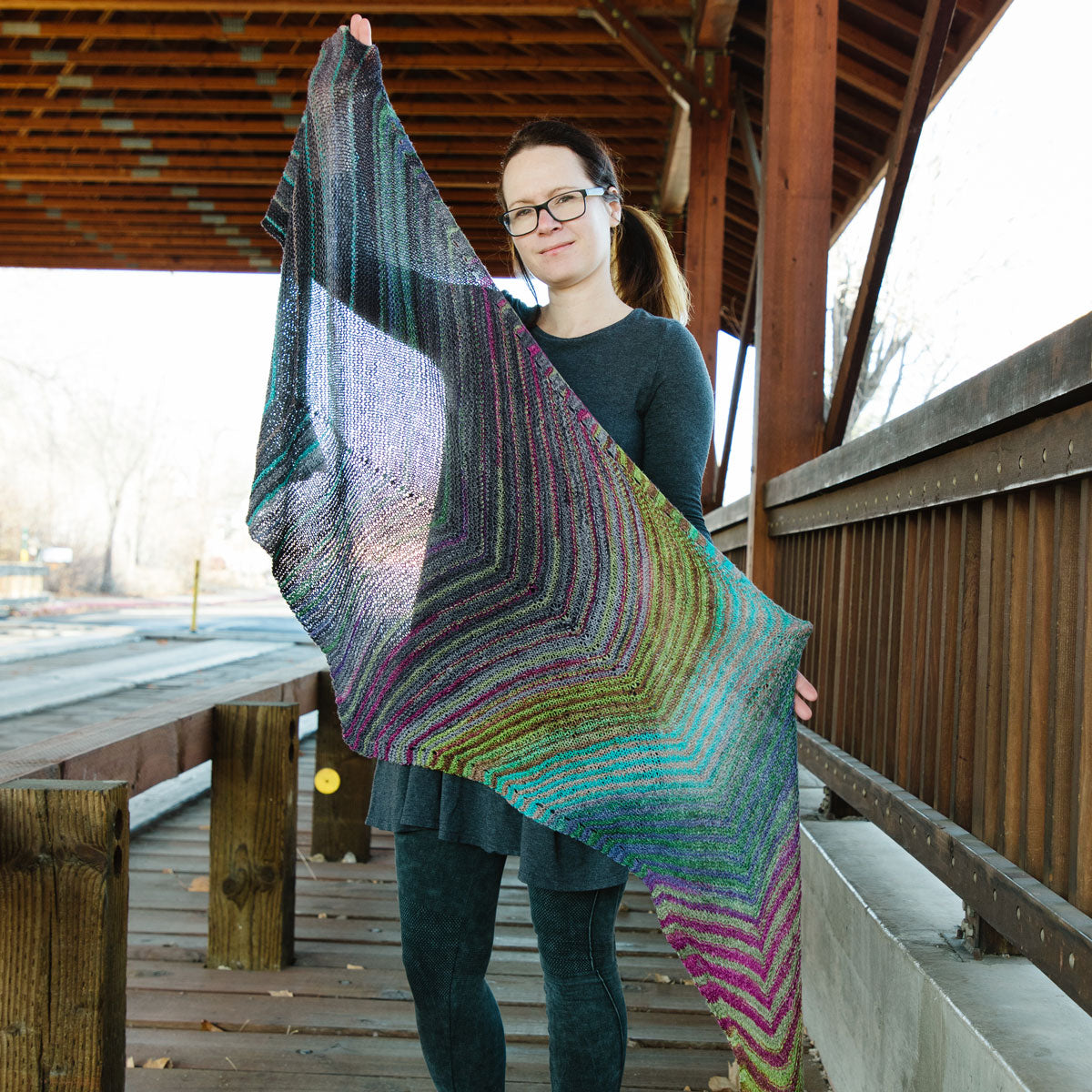 Laura's Urth Somber Shawl - Main Image 1

