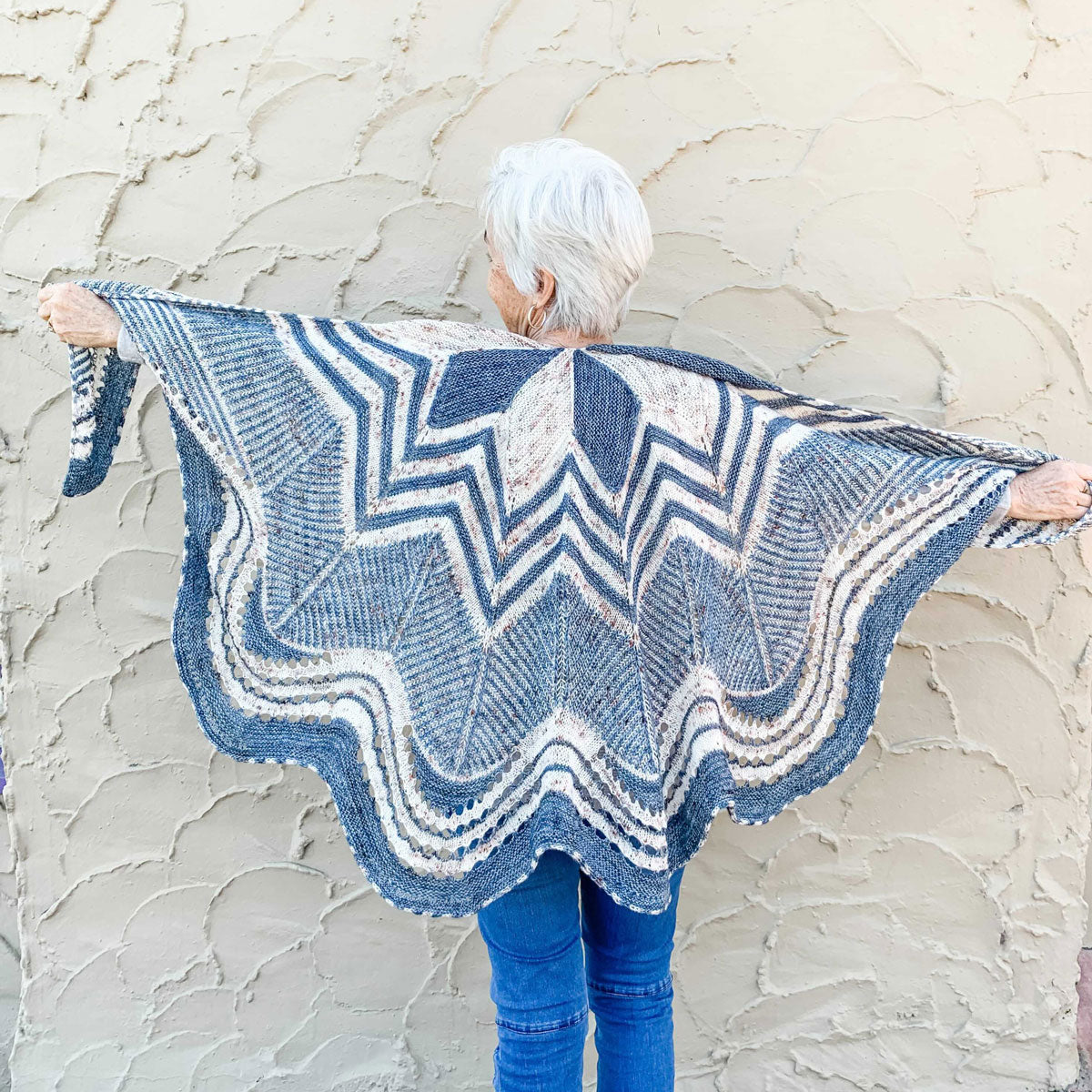 Winnie's Starflake Shawl - Main Image 1
