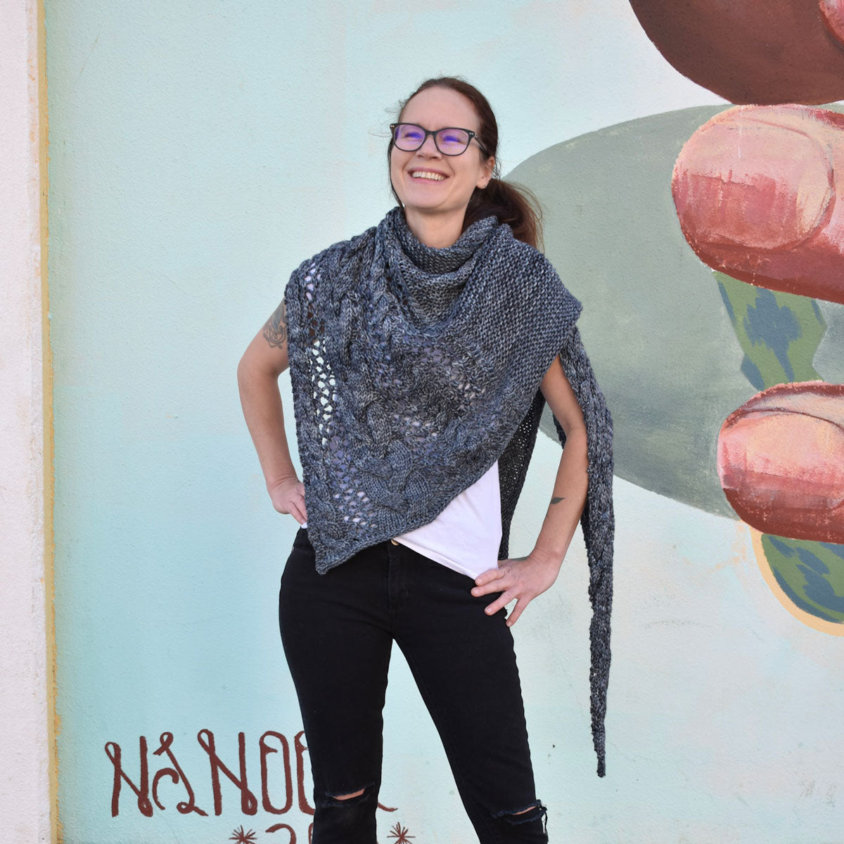 Jimmy's Cozy Winter Shawl - Main Image 2