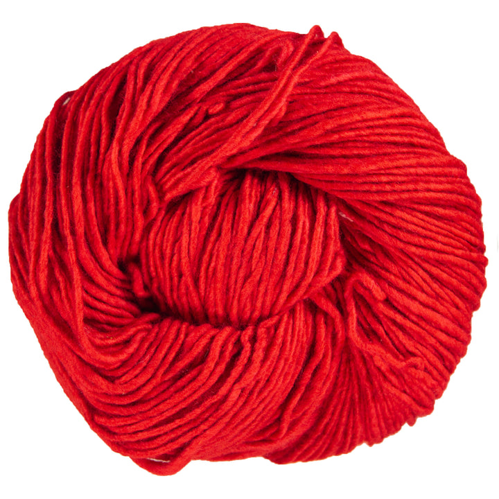 Malabrigo Worsted Merino Yarn - 024 Vermillion - Zoom Image