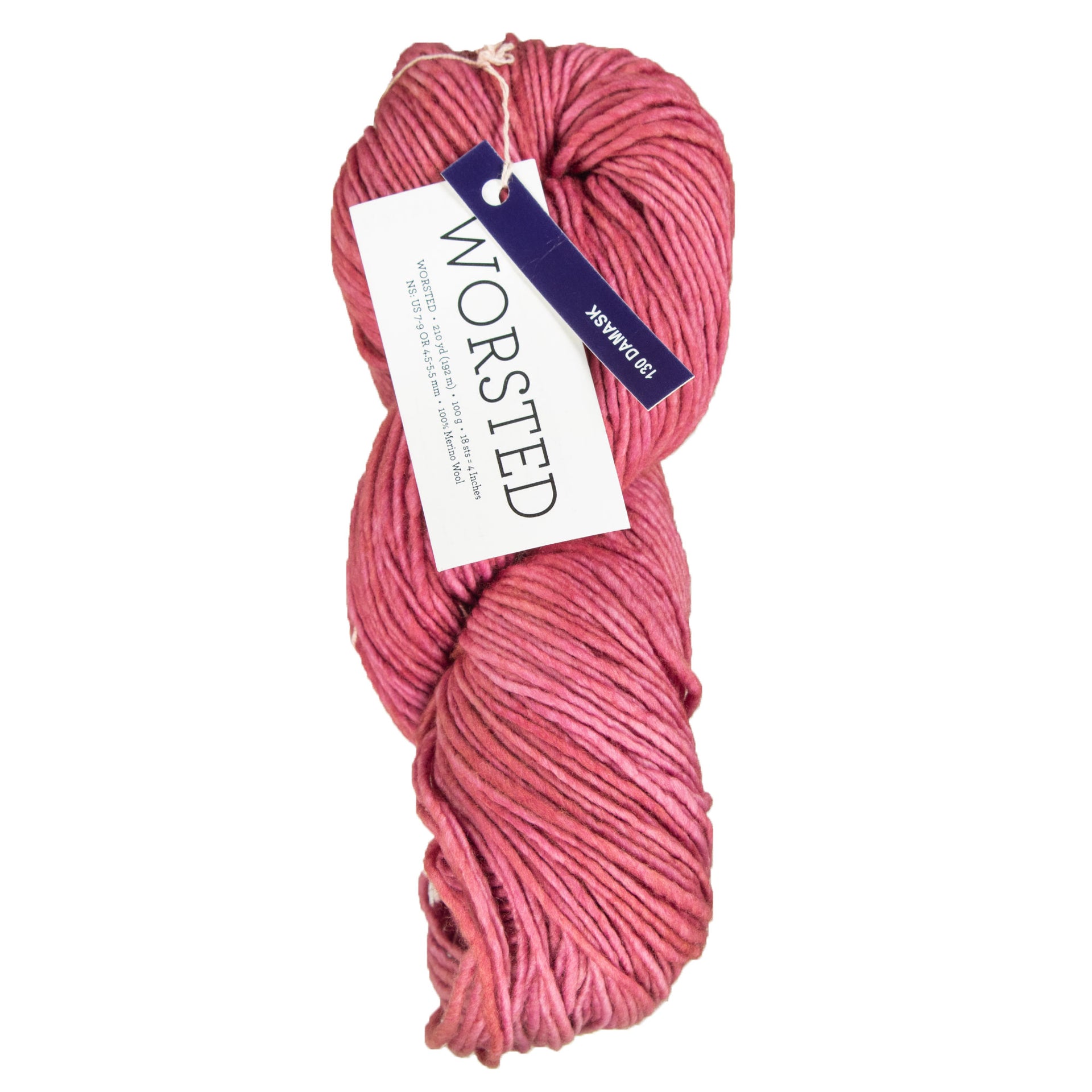 Malabrigo Worsted Merino Yarn - 130 Damask - Zoom Image
