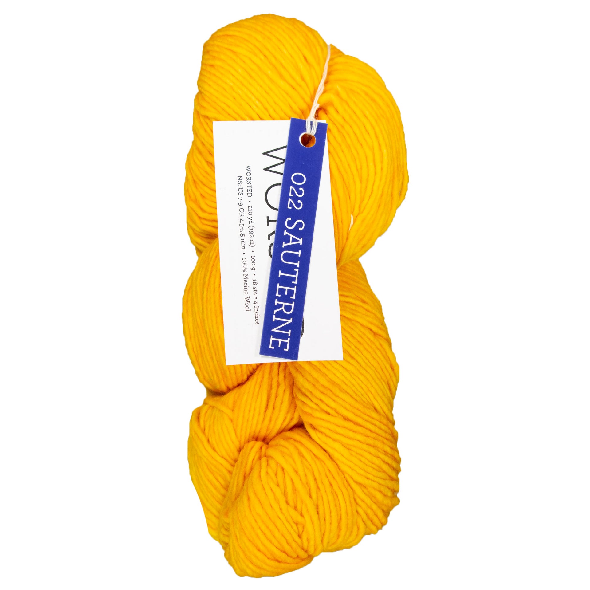 Malabrigo Worsted Merino Yarn - 022 Sauterne - Zoom Image

