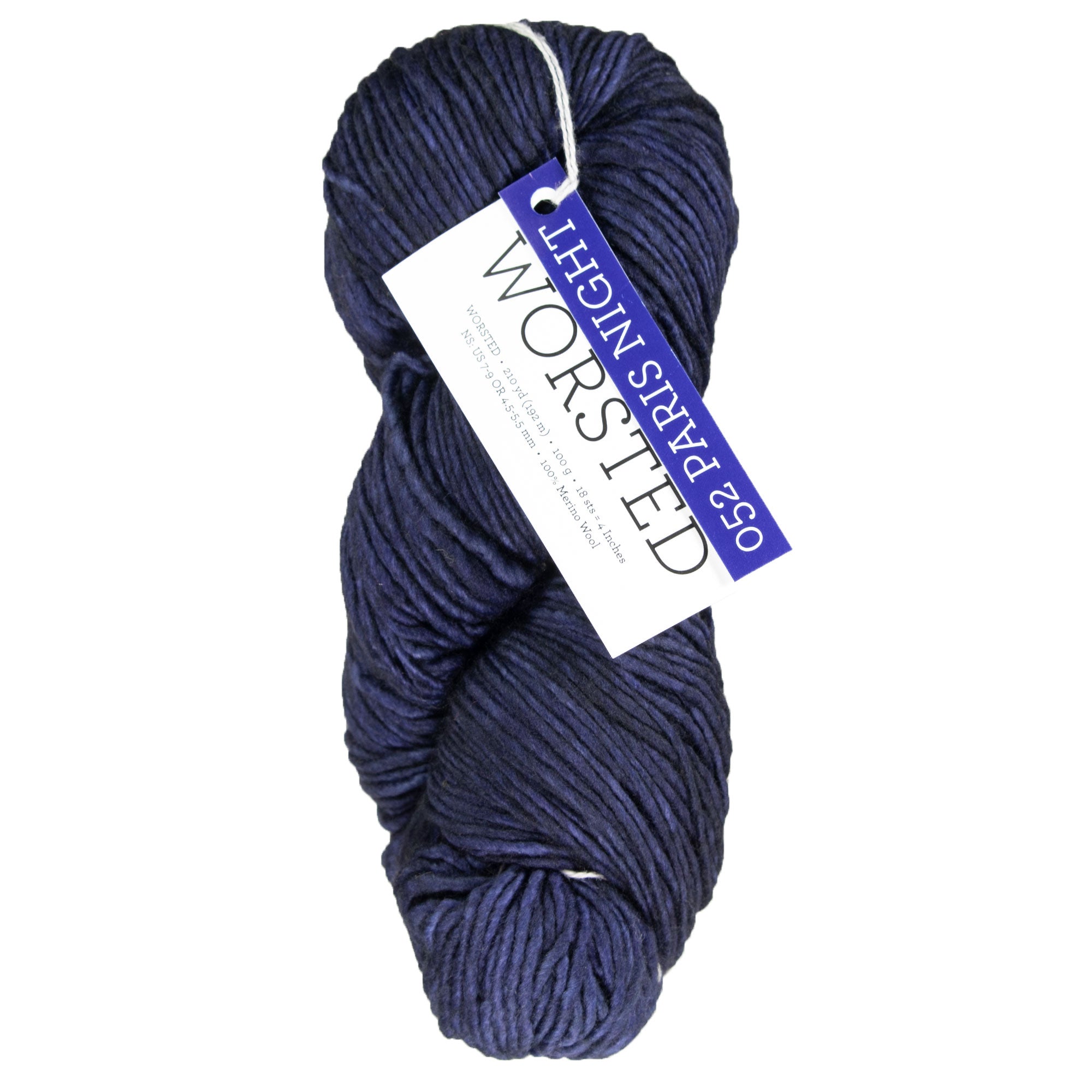 Malabrigo Worsted Merino Yarn - 052 Paris Night - Zoom Image