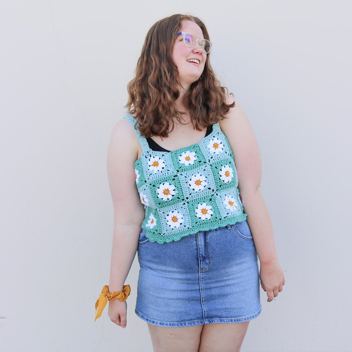 Elizabeth's Daisy Granny Square Top - Main Image 1