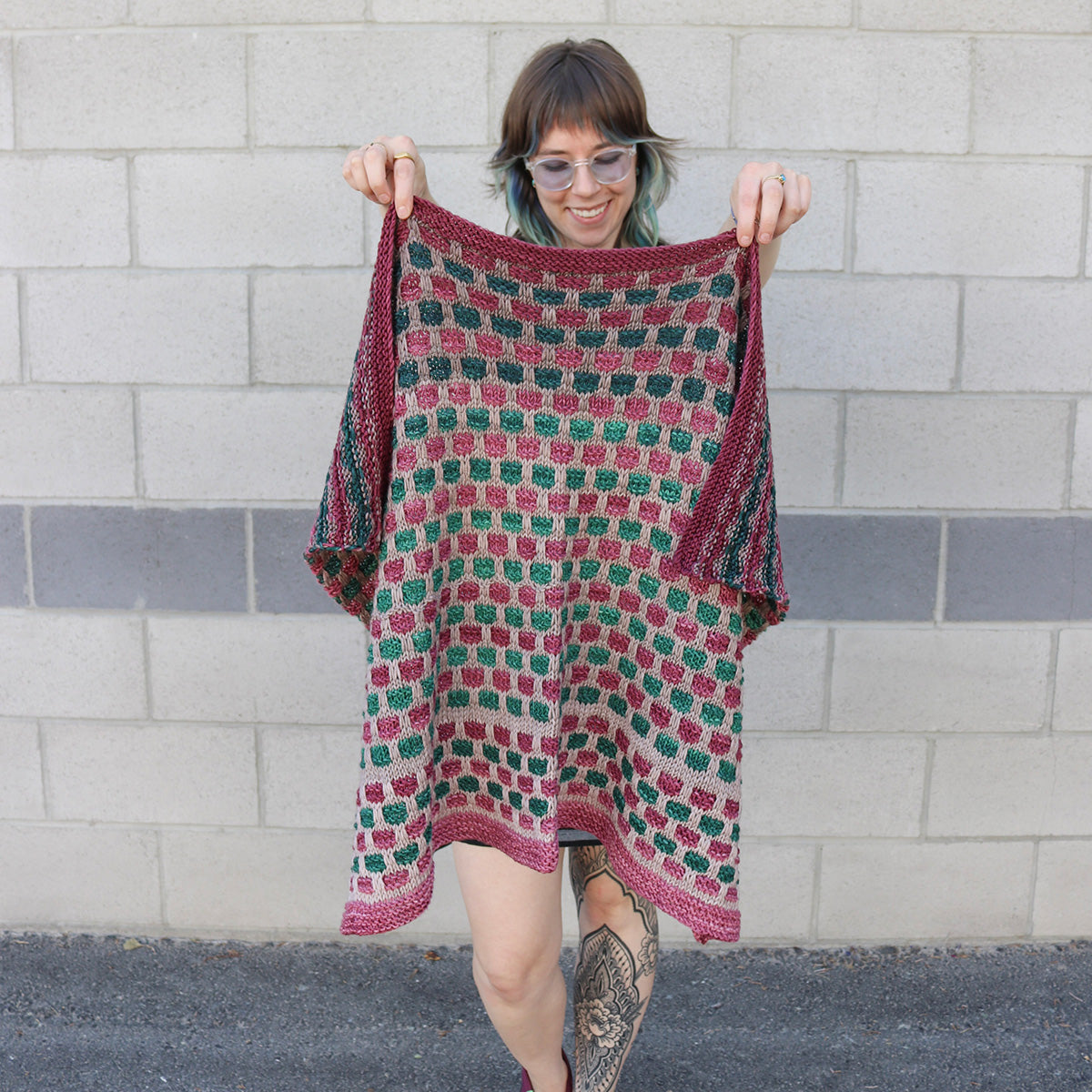Laura's Gridlock Baby Blanket - Main Image 6