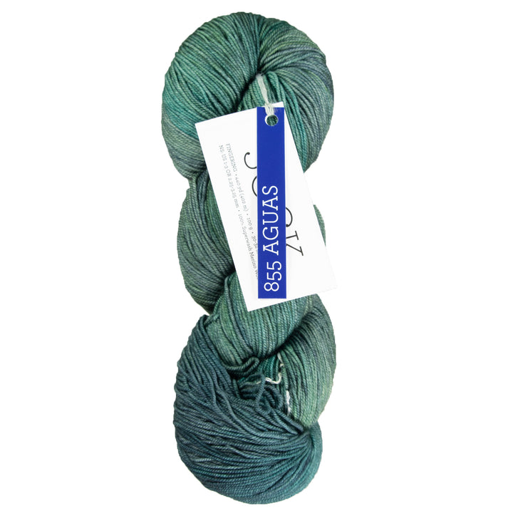 Malabrigo Sock Yarn - 855 Aguas - Zoom Image