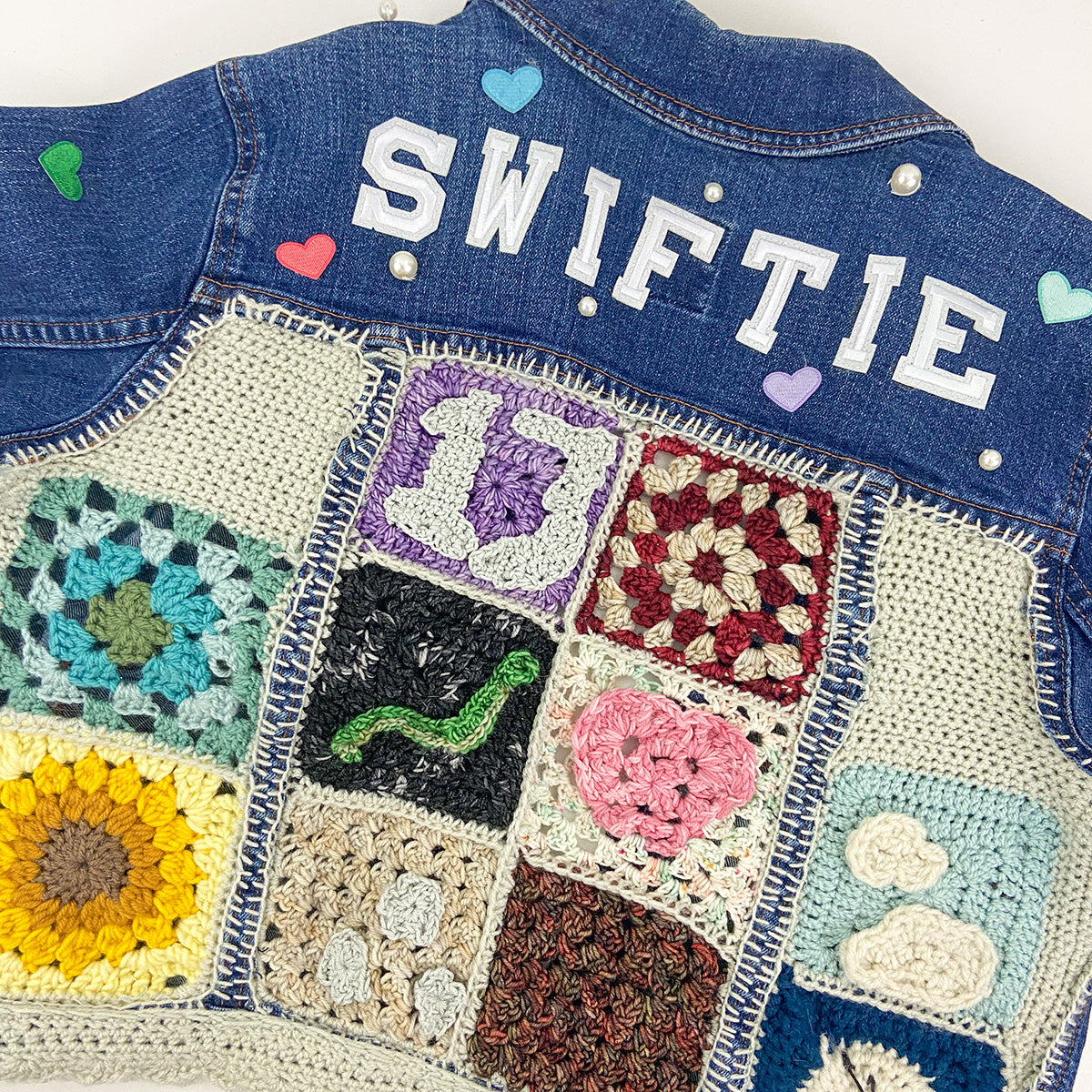Elizabeth's Taylor Swift Granny Square Jacket - Main Image 3