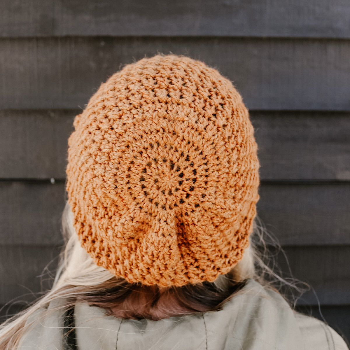 Dawn's Harmony Worsted Slouchy Crochet Hat - Main Image 1