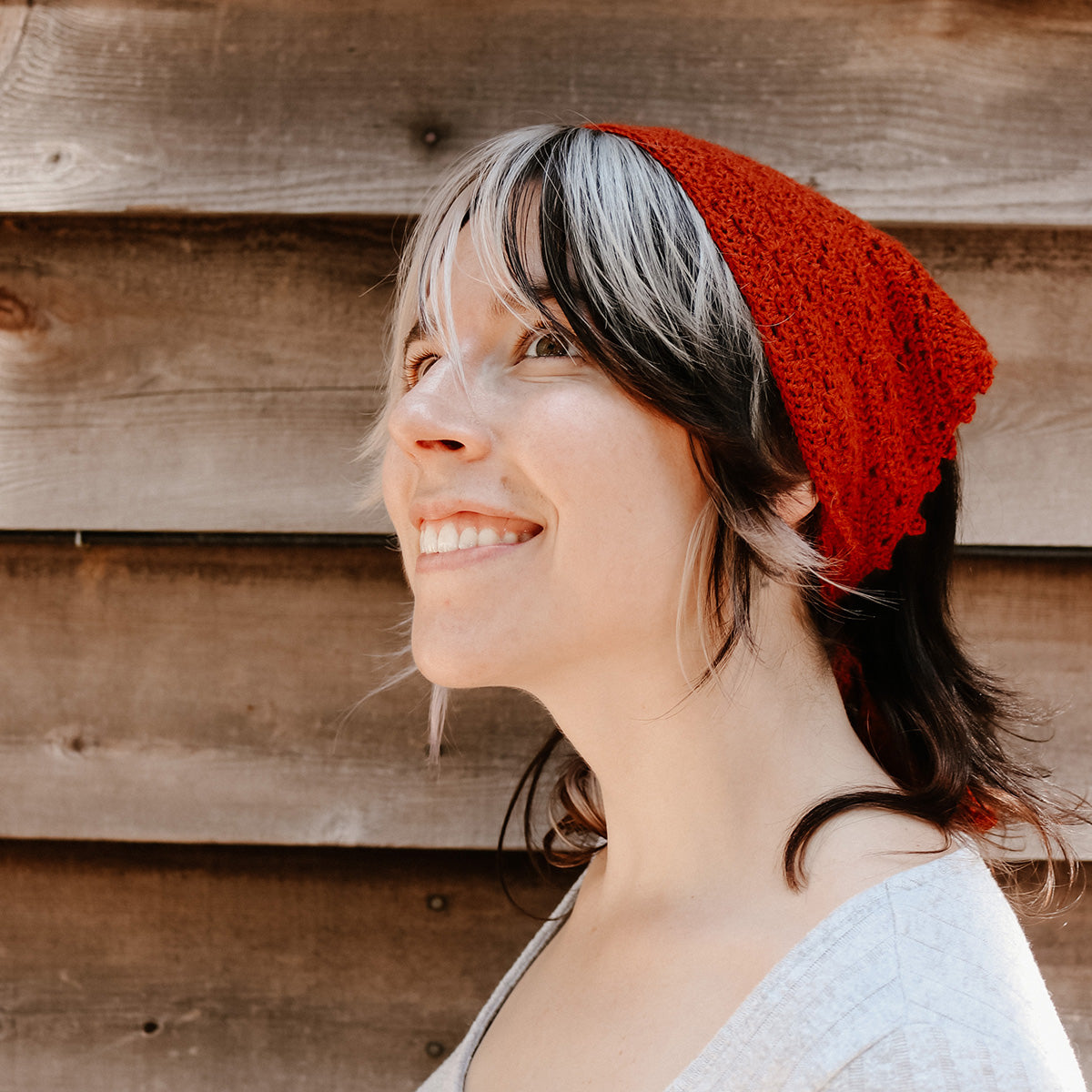 Amelia's Harmony Fingering Head Scarf - Main Image 4