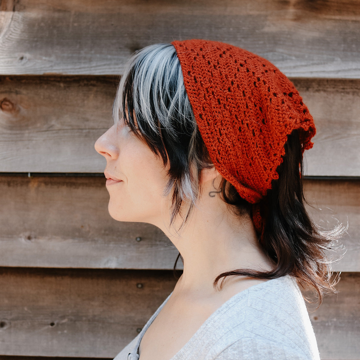 Amelia's Harmony Fingering Head Scarf - Main Image 6