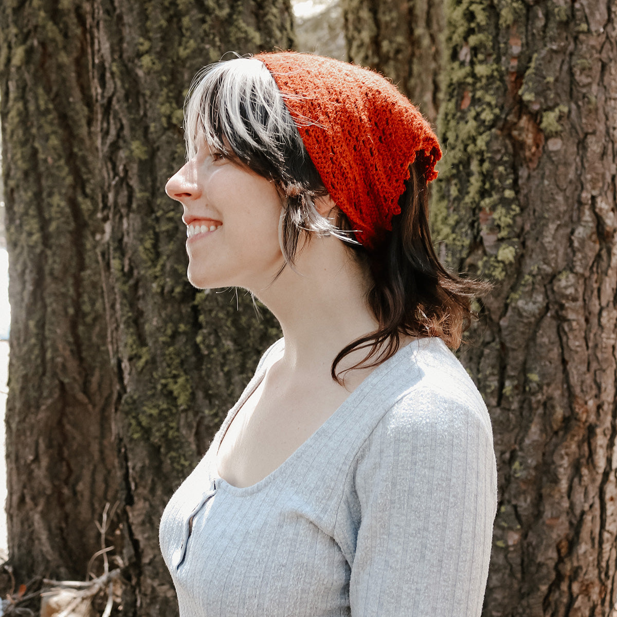 Amelia's Harmony Fingering Head Scarf - Main Image 2