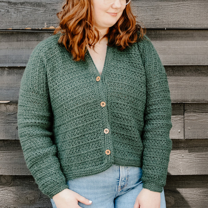 Elizabeth's Harmony DK Forager Cardigan - Main Image 3
