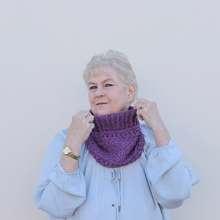 Dawn's Gansey Bay Cowl - Main Image 3