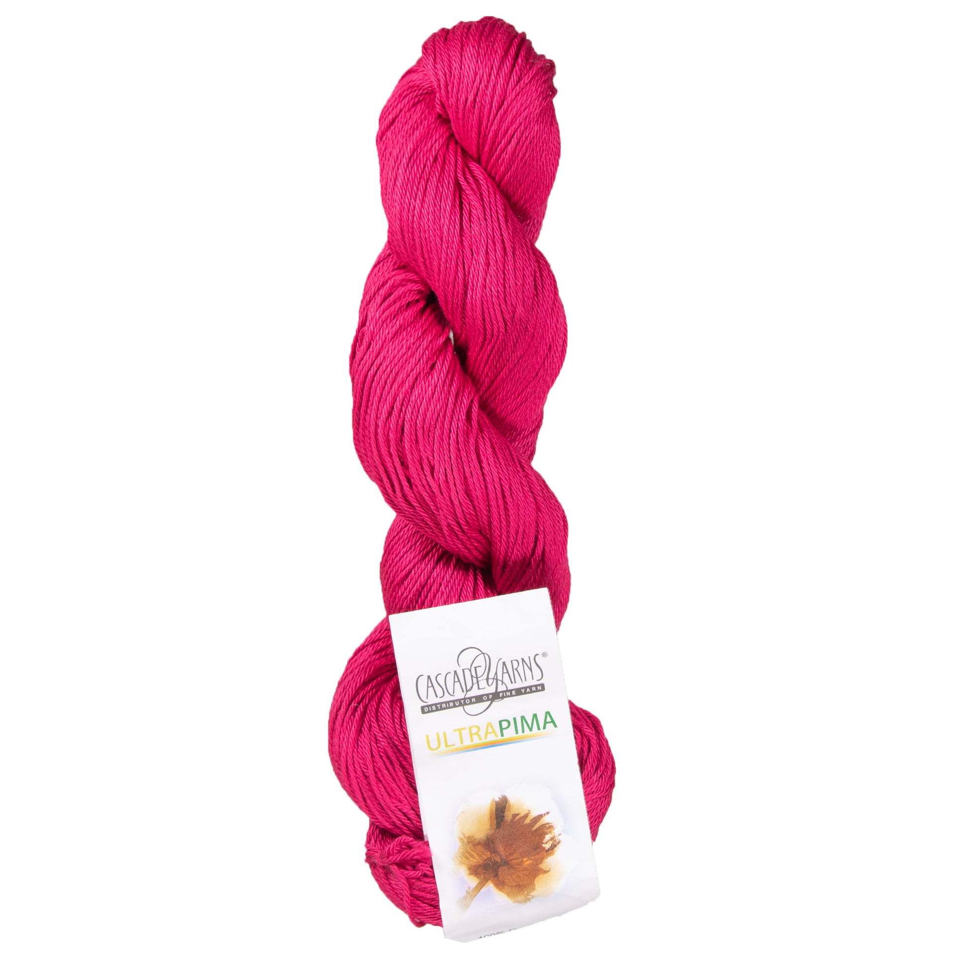 Cascade Yarns Ultra Pima Yarn - 3702 Pink Sapphire - Zoom Image
